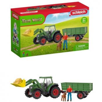 Farm World Tractor with Trailer Playset 42608