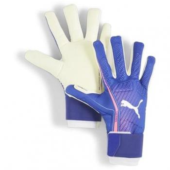 Puma Guantes de Portero Ultra Ultimate Hybrid, color Lapis Lazuli-Sunset Glow, talla única