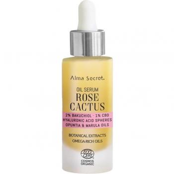 Rose Cactus Anti-Aging Facial Serum with Bakuchiol and CBD - 30ml