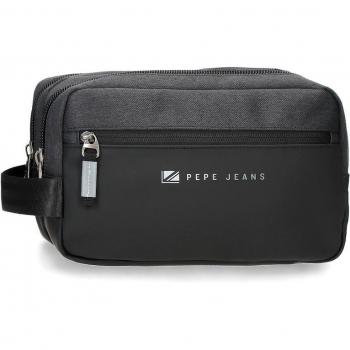 Neceser Pepe Jeans Jarvis con doble compartimento y diseño adaptable