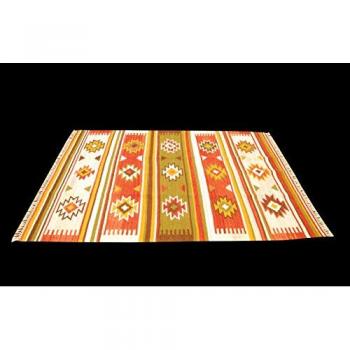 Kilim Original Hecho a Mano Clásico Azul 300x250 cm