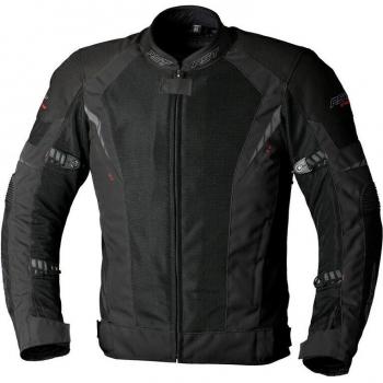 RST Chaqueta de Moto Ventilator-XT Negra - Chaqueta textil de motocicleta, color negro, talla S