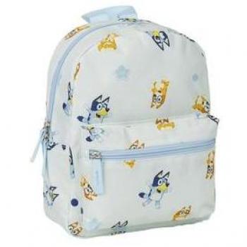 Mochila Bluey Multicolor Cerda Group con estampado azul, ideal para guardería, fabricada en materiales duraderos y ligeros, con correas ajustables y compartimentos espaciosos