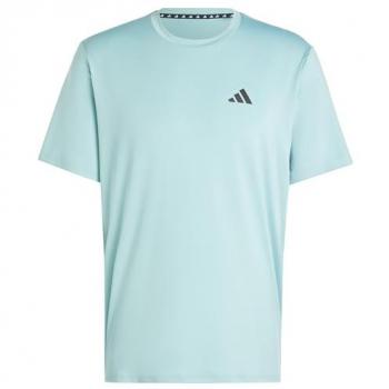 Camiseta de Entrenamiento Elástica Adidas Train Essentials Azul M Hombre