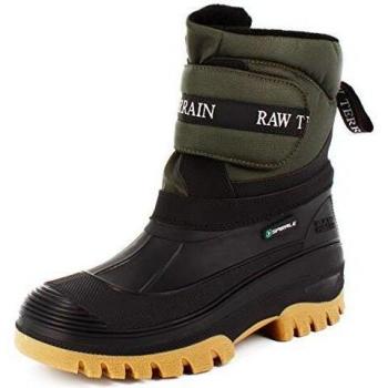 Nora Tommy, Botas de Nieve Hombre, Verde