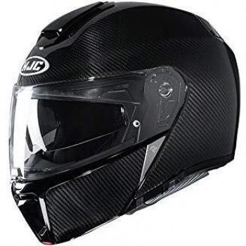 HJC RPHA90S Casco Moto, Hombre, Carbon Black, XS