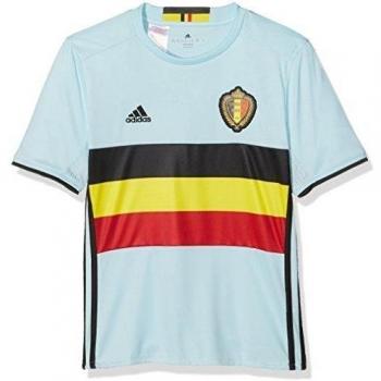 adidas RBFA A Jsy Y - Camiseta para niño, color blanco / negro / amarillo / rojo, talla 152