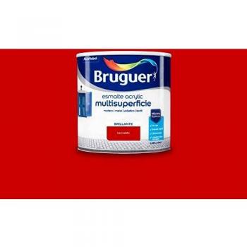 Bruguer Acrylic Multisuperficie Esmalte al agua Brillante Bermellón 250 ml