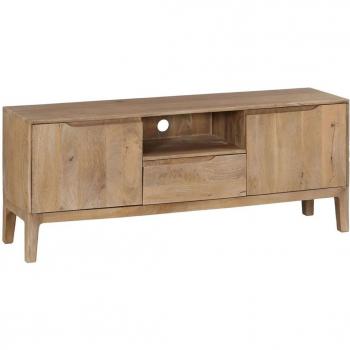 Mueble de TV 150 x 40 x 60 cm Natural Madera de mango