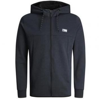Chaqueta con cremallera Jack & Jones Air para hombre, color azul marino oscuro, talla XXL