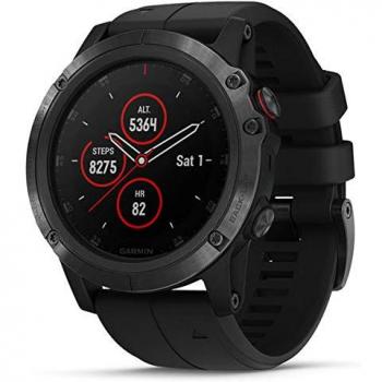 Garmin Reloj de acero con correa TU Negro