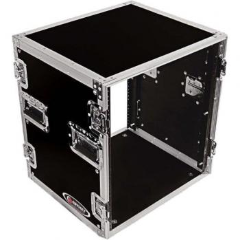 Odyssey FZAR12 - Odyssey Innovative Designs Odyssey Flight Zone 12 Space Amp Rack, Features: 12U rack space, heavy-duty plywood construction, removable front and rear panels for easy access, recessed handles and latches, stackable design