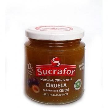 Sucrafor Mermelada de Ciruela Sin Azúcares Añadidos 260g
