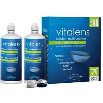 Pack de Solución Multifuncional Vitalens para Lentillas Blandas 2 x 50 ml