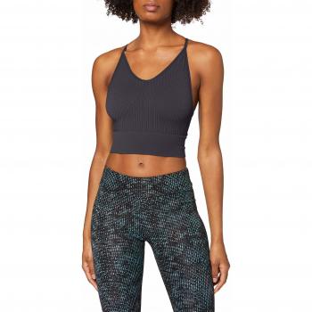 Odlo Bralette Pure Ceramiwarm Sujetador, Mujer, Black, S