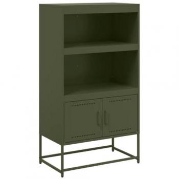 Mueble para TV de acero gris antracita 100,5x39x60,5 cm