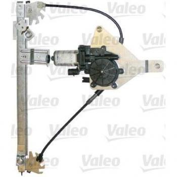 Regulador de Ventana VALEO 850162 con motor eléctrico, compatible con vehículos específicos, fácil instalación, fabricado por Valeo