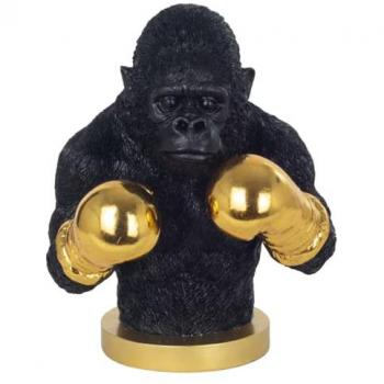 Figura de Animal Orangutan Dorado 26x28x36cm - Signes Grimalt