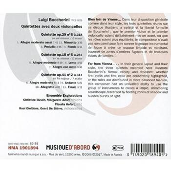 Boccherini / Quintets With 2 Cellos - Luigi Boccherini