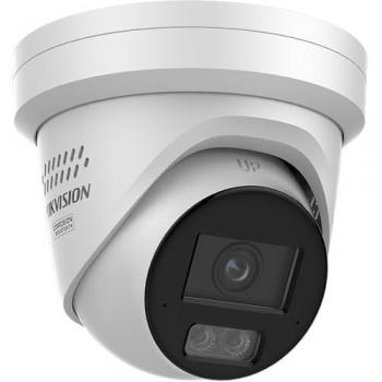 Cámara IP Hikvision 8MP ColorVu 2.8mm PoE Exterior con Micrófonos AI y Visión Nocturna Inteligente