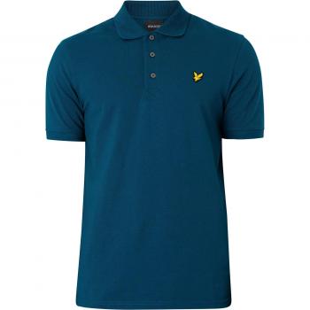 Lyle & Scott Men's Plain Polo Shirt - Navy - Extra Small