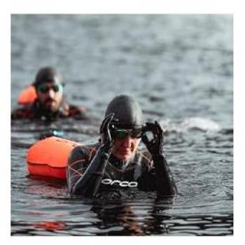 Guantes de neopreno Orca Open Water para mujer, 2 mm, color negro, diseñados para aguas abiertas, fabricados en 100% neopreno