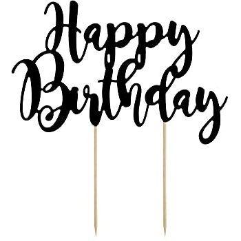 DELICIOUS Cake Topper Tarta Happy Birthday