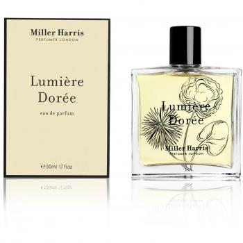 Miller harris lumiere doree eau de parfum for women men unisex citrus floral scent natural raw materials vegan no phthalates or artificial colours for day evening use 50ml
