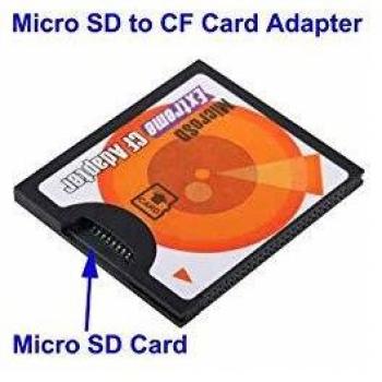 SATYCON Adaptador MICROSD A COMPAC Flash Tipo I