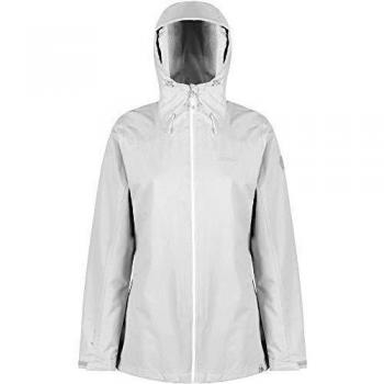 Regatta Hamara II - Chaqueta Impermeable para Mujer, Mujer, Color Blanco, tamaño Talla 16