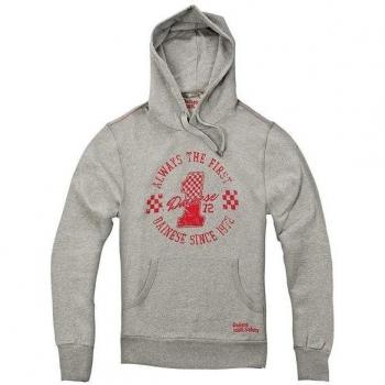 Dainese Felpa The First Sudadera, Gris Melange, 42