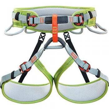 Climbing Technology - Arnés Ascent 7H146ABCTSTD, Verde/Gris, XS/S