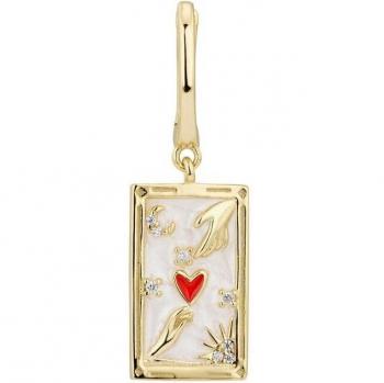Ear Candy - Piercing aro Cartas Tarot Los Amantes de Plata 925