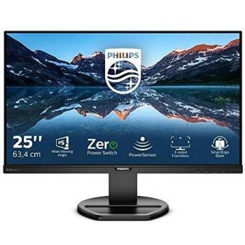 Philips 252B9-25 Inch WUXGA monitor, 60Hz, 5ms, IPS, Height adjust, Speakers, FlickerFree, USB Hub