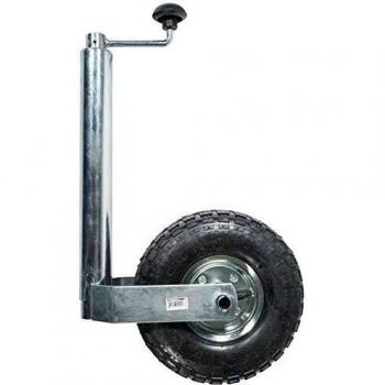 Rueda Jockey Hinchable Ø260mm Soporte Ø48mm Werka Pro