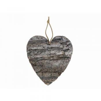 Colgante decoración Navidad Corazón 32 x 29 x 2 cm Gerimport