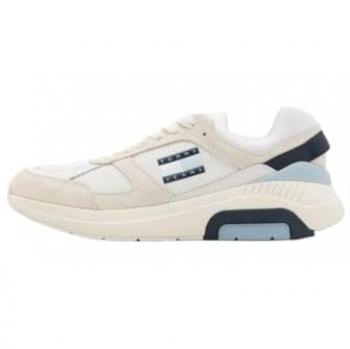 Tommy Jeans Women's Combined Runner Sneakers in Écru