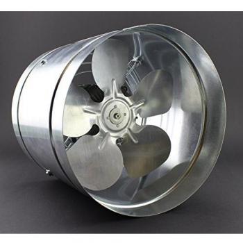 Ventilador de Conducto Inline Awenta WK 200 mm, Acero, 405 m³/h, IP44