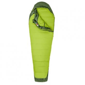 Marmot Trestles Elite 30 - Saco de Dormir, Color Verde y Verde