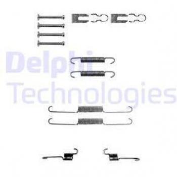 DELPHI Juego de accesorios para frenos automáticos LY1238, incluye zapatas de freno y kit de reparación