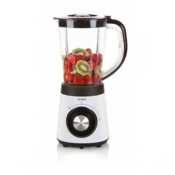 Licuadora Domo DO9203BL 500W con Jarra de 1,5L Sin BPA Color Gris