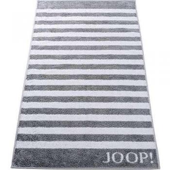 Joop! Toalla a rayas, modelo Classic Stripes 1610 gris antracita - 70