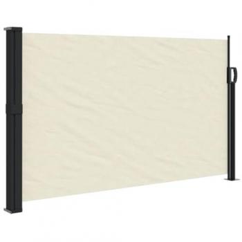 Retractable Side Awning Cream 117x300 cm