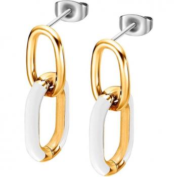 Pendientes Lotus Style LS2330-4/5 Tropical Vibes Acero Inoxidable 316L Mujer Acabado Brillo