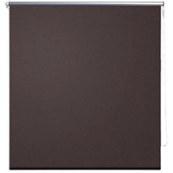 vidaXL Persiana Enrollable Apagón 60 x 120 cm Café Estor para Ventanas Persiana