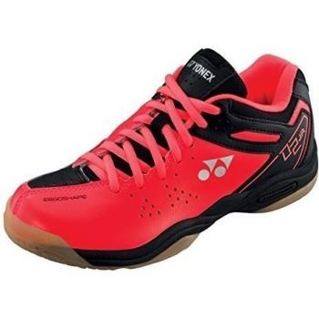 YONEX SHB02JREX Zapatilla de BÃ¡dminton Junior, Rojo, 39