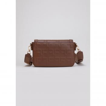 Fracomina Women's Shoulder Bag, Brown, ONE SIZE