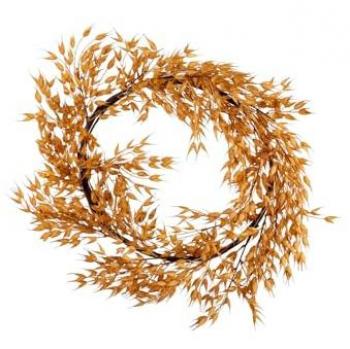 Corona Floral Artificial 56x10x56 cm - Decoración de Interiores Adda Home