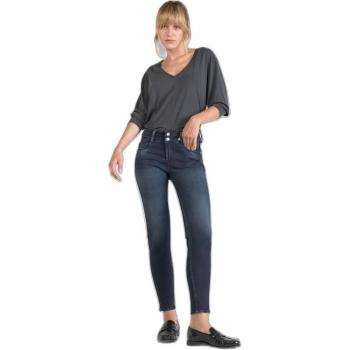 Le Temps des Cerises Women's 7/8 Slim Fit Jeans in Blue - Ultra Pulp Style