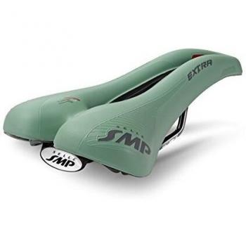 Smp sillín de Bicicleta Unisex Extra, Verde, tamaño Mediano